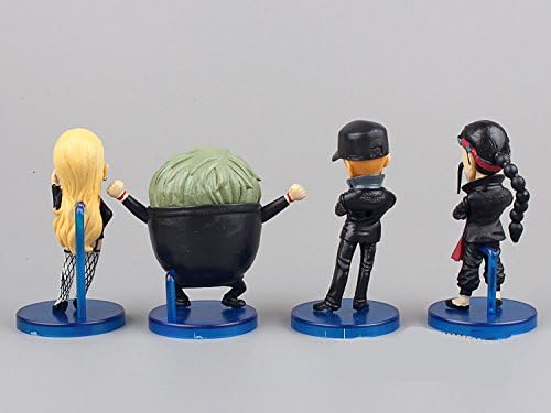 Anime One Piece CP9 Spandam Lucci Kaku Jyabura Blueno Kumadori Fukurou Kalifa PVC Action Figure Toys Dolls 8pcs/set OPFG135