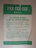 Fre*Zee*Zee (Our BETTER Quality 4-QT. ICE CREAM FREEZER)