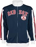 Boston Red Sox Red Full Zip Tricot Track Jacket