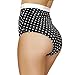 Roma Costume Women's Pinup Style High-Waisted Banded Shorts