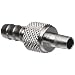 Male Luer to Tube Nickel Plated Brass Tube ID 3/16" .205" Barb OD
