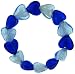 Blue And Baby Murano Glass Bracelets
