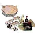 Sushi kit complet - Maki + Nigiri + Hangiri + livre