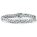 Men's Diamond Accent Sterling Silver Bracelet