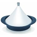 Beka  - 16303484 -  Tajine en fonte 35,6 cm  -   couvercle en c�ramique blanc 28 cm  -  tous feux + induction