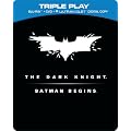 Batman Begins/The Dark Knight Limited Edition Steelbook - Triple Play (Blu-ray + DVD + Digital Copy)[Region Free]