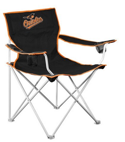 Baltimore Orioles Deluxe Adult Folding Logo Chair
