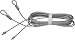 National Hardware V7618 Garage Door Torsion Spring Lift Cables, Galvanized, 8-Feet 8-Inch by 1/8-Inch
