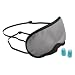 Travel Sleep Eye Mask with Ear plugs