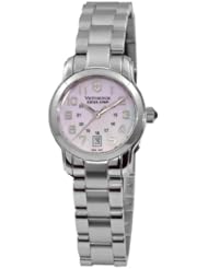 Victorinox Swiss Army Womens 241056 Vivante Mother-of-Pearl Pink Dial Watch