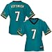 Search : Jacksonville Jaguars Jerseys : Reebok NFL Equipment Jacksonville Jaguars #7 Byron Leftwich Teal Ladies Replica Football Jersey