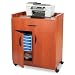 Mobile Laminate Machine Stand w/Pullout Drawer, 30w x 20-1/2d x 36-1/4h, Cherry