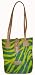 Women's Dooney & Bourke Purse Handbag Tote Exclusive Little Bucket Bag Zebra Green/Yellow
