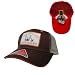 Cow Tipping Pocket Mesh Flex Baseball Cap by All Star Apparel (Brown)