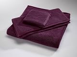 Purple Plum Cotton Bath Towel
