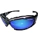 POLARLENS P15 BLUE Sunglasses / Cycling glasses / Highly Flexable Sports Sunglasses / Optical Quality Lenses / FLASH-MIRROR REVO BLUE / ANTI-FOG coating / Microfiber cleaning bag !