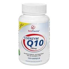 ZeinPharma Coenzym Q10, 100mg, 120 Vegetarische Kapseln, 1er Pack (1 x 58 g)