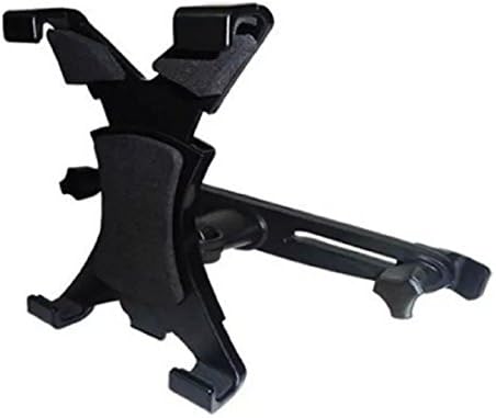 BinHai Universal Car Back Seat Headrest Mount Holder Table Mount Holder with 360 Degree Adjustable Rotating Travel Kit for Apple Ipad 2/3/4 Tablet Pc GPS (Black)