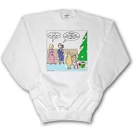 Rich Diesslins Funny Christmas Cartoons - Bad Christmas Present Idea - Funniest Home Videos - Sweatshirts
