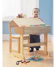 Saplings Desk and Chair - Natural