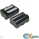 Electronics : Ex-Pro High Power EN-EL3 ENEL3 2 Year Warranty Replacement Lithium Li-on Digital Camera Battery for Nikon / Coolpix :- D50, D-50, D70