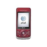 Sony Ericsson W760a Phone, Red (AT&T)