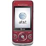 Sony Ericsson W760a Phone, Red (AT&T)
