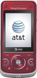 Sony Ericsson W760a Phone, Red (AT&T)