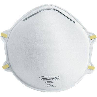 Sanding, Drywall, Fiberglass Respirator, Box of 20
