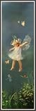 A Little More Fairy Dust, Please (detail) Framed Canvas Art by Mary Baxter St.Claire,12 in. x 37.6 i