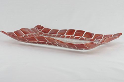 Red &amp; White dish