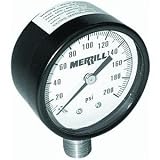 Merrill Mfg. PG200 Steel Pressure Gauge
