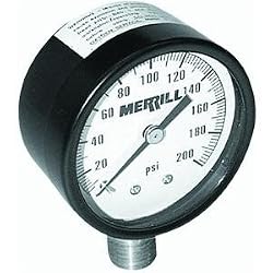 Merrill Mfg. PG200 Steel Pressure Gauge