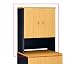 Series A Hutch, Beech/Slate Gray, 30w x 13-7/8d x 36-1/2h (BSHWC14397) Category: Wood