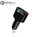 Cable Matters 54W/2.4A 4-Port USB Car Charger with Certified Qualcomm Quick Charge 2.0 Technology
