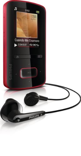 Philips GoGear ViBE MP3-Player, 4&nbsp;GB, rot Preisvergleich