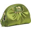 AUTHENTIC COACH AMANDA SATIN LARGE COSMETIC CASE 42034 (Grass)