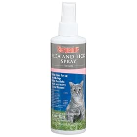 Sergeants Flea & Tick Spray For Cats, 8-Ounce Bottle