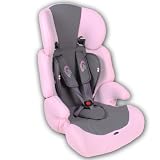 TecTake Car Seat Group 1, 2 and 3 pink