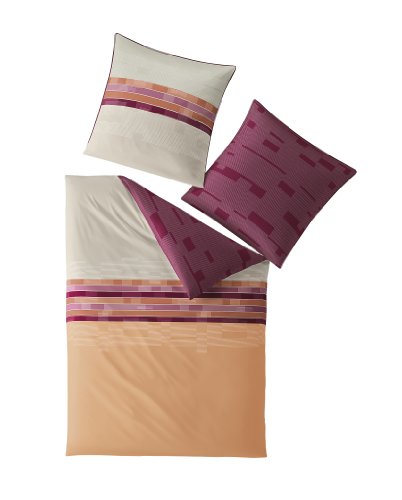 Irisette 8888_50_155x220 Sol Satin Bettw&auml;sche, koralle Preisvergleich