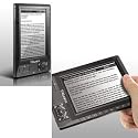 Aluratek Libre Digital Book Reader (AEBK01FS) with 5" Screen - Black