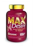 Max Desire, Increase Sexual Desire for Women, 60 Capsules