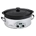 Kitchen & Housewares : Rival SCVDI600SM 6-Quart Premium VersaWare Crock Pot Slow Cooker, For Sauteing/Cooking/Serving/Storing