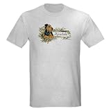 Vintage Airedale Ash Grey T-Shirt Pets Light T-Shirt by CafePress