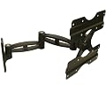 Designer Habitat - Cantilever TV Wall Mount Swivel Bracket for LCD Plasma TV (13 - 37") to Fit All VESA 75mm & 100mm + Extension Plates for Wider Spacings - New Slim Design