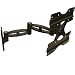 Designer Habitat - Cantilever TV Wall Mount Swivel Bracket for LCD Plasma TV (13 - 37") to Fit All VESA 75mm & 100mm + Extension Plates for Wider Spacings - New Slim Design
