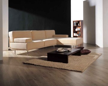 Sectional Sofa   Amos Microfiber Sectional Sofa Set by True Contemporary