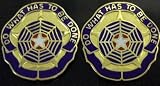 CRIMINAL INVESTIGATION COMMAND Distinctive Unit Insignia Pair 413salCXonL. SL160 CRIMINAL INVESTIGATION COMMAND Distinctive Unit Insignia Pair