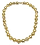 Graduated Golden South Sea Pearl Necklace, 16