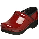 Dansko Women's Professional Patent Leather Clog,Claret,40 EU / 9.5-10 B(M) US ~ Dansko